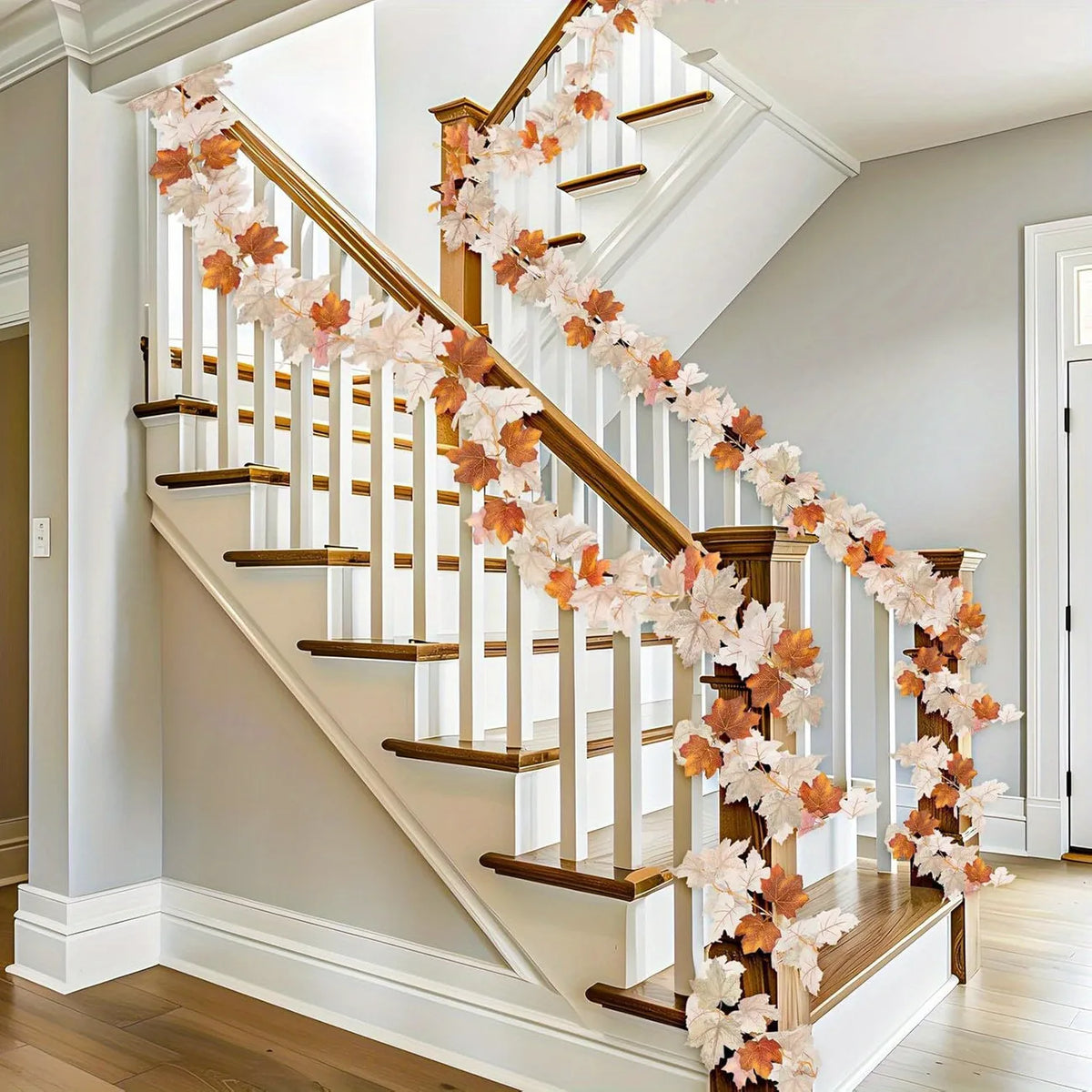 Guirlande de feuilles d’érable – Décoration d’automne