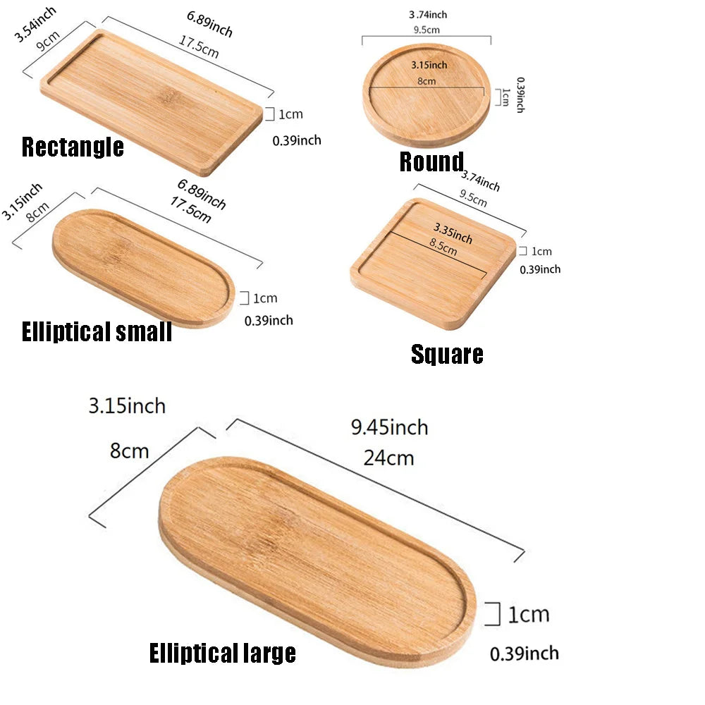 Picot-Plateau en bois design minimaliste – service élégant et naturel
