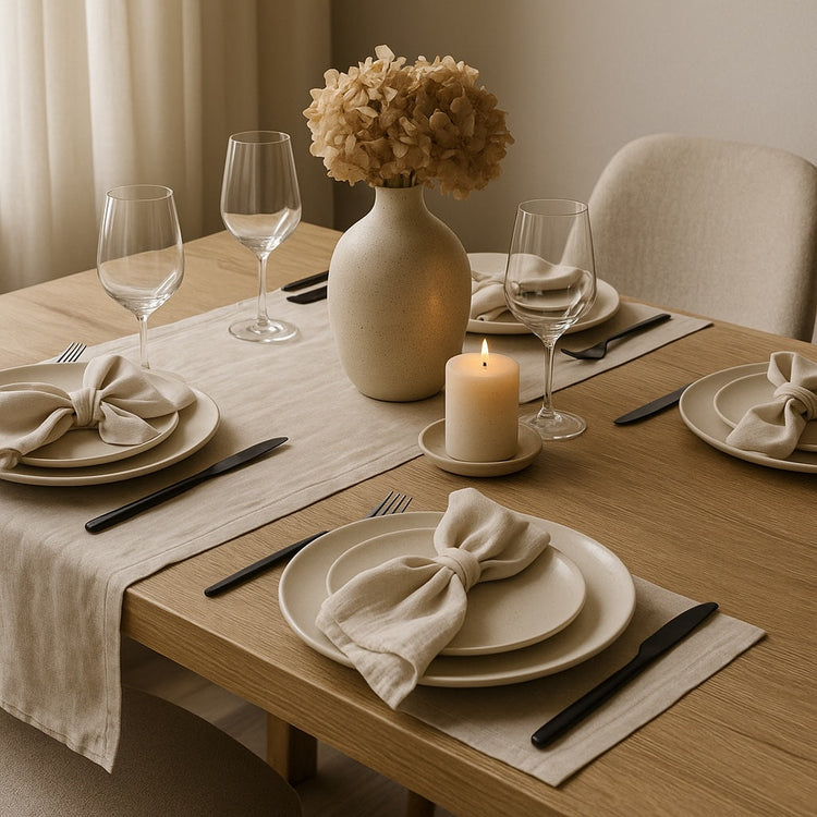 Accessoires de table pour une décoration harmonieuse