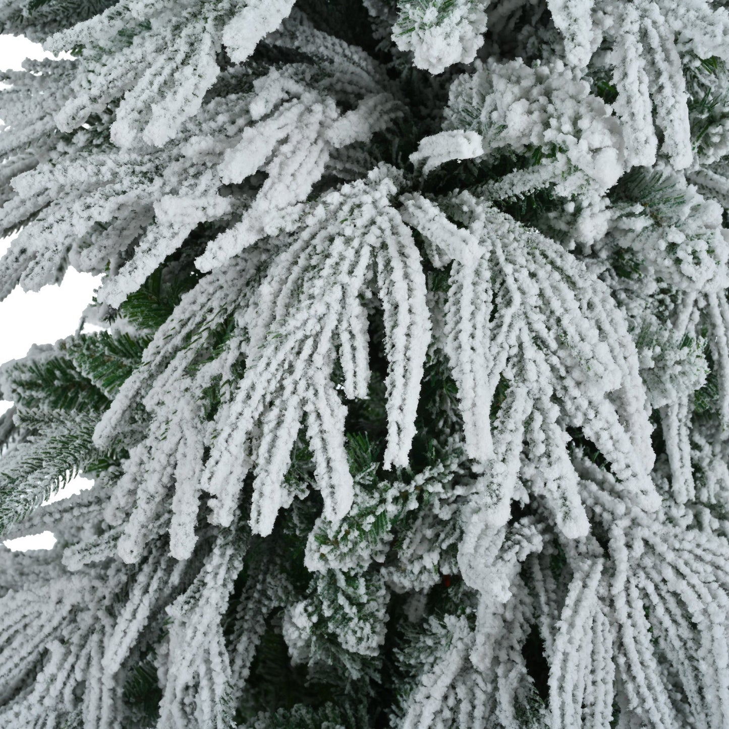 Sapin de Noël Artificiel 230 cm Éclairé – Effet Neige et Lumières LED