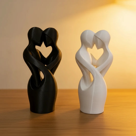 Roma-Statue décorative moderne – Couple abstrait minimaliste