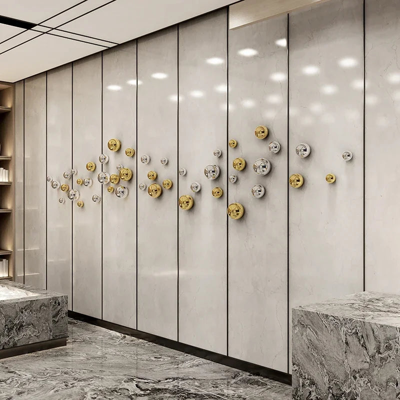 Sfera-Décoration murale design moderne – composition artistique grand format
