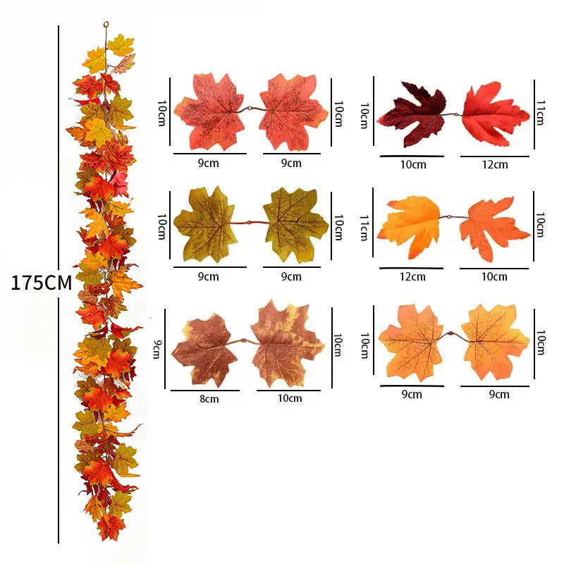 Feuillage d’Automne Décoratif – Feuilles d’Érable