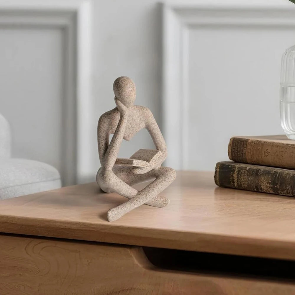 Arthis-Statue décorative en résine – Silhouette artistique minimaliste