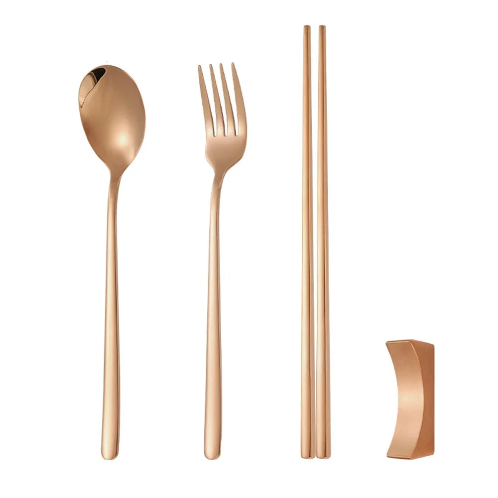 Canton-Service de couverts design en acier inoxydable – finition miroir