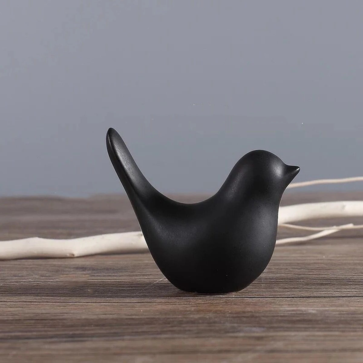 Sculpture d’oiseau en céramique – Décoration moderne