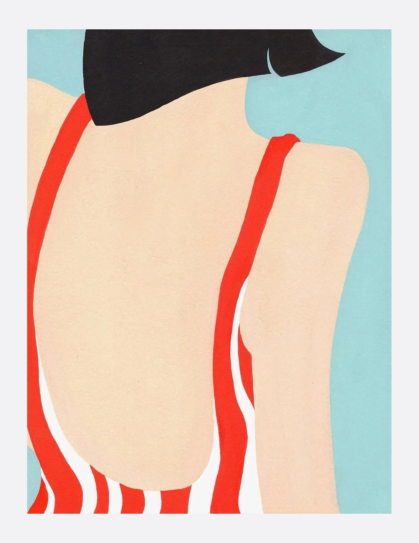 Poésie-Affiche abstraite moderne pour décoration murale