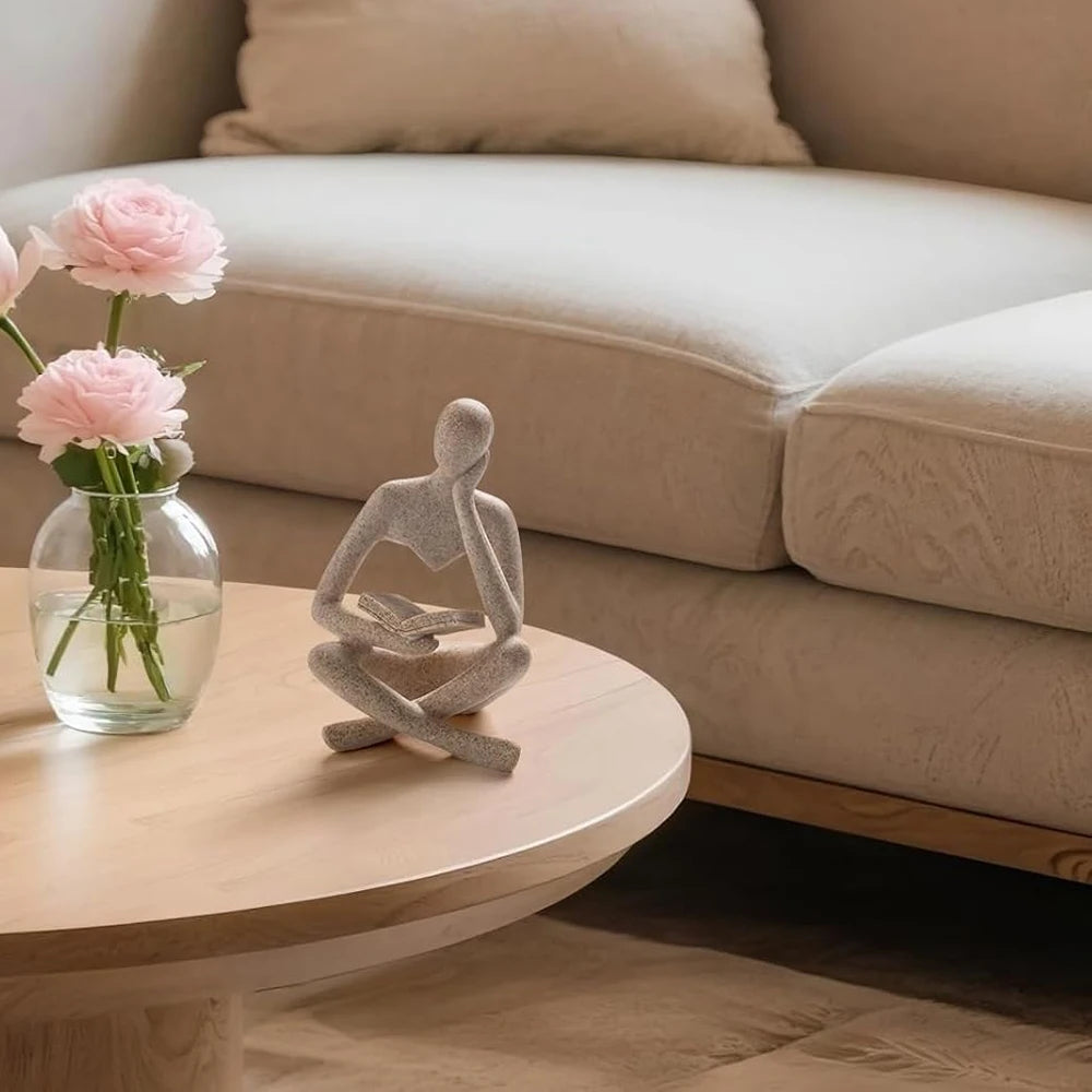 Arthis-Statue décorative en résine – Silhouette artistique minimaliste