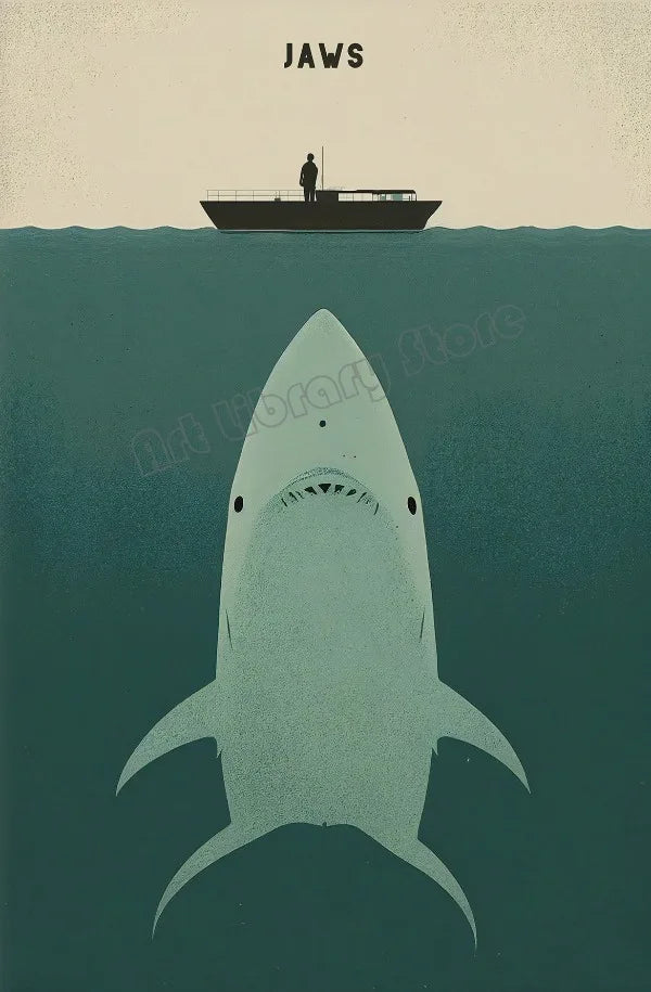 Palma-Affiche murale minimaliste vintage – Collection cinéma classique