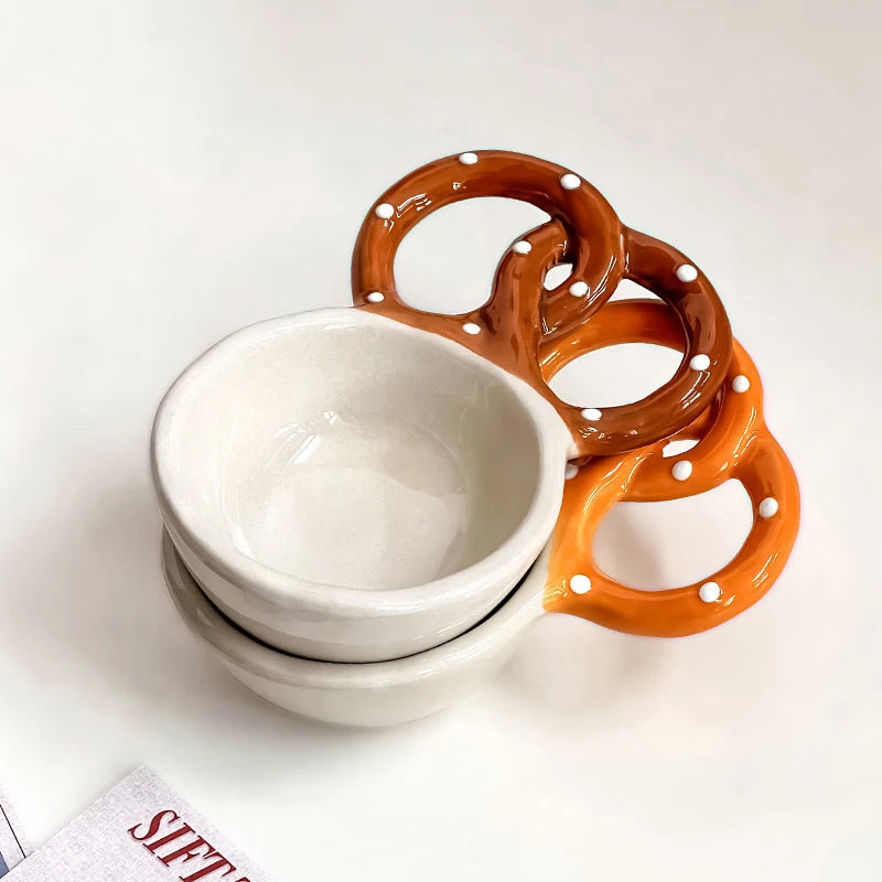 Bretz-Coupelle Apéritive Pain & Bretzel en Céramique