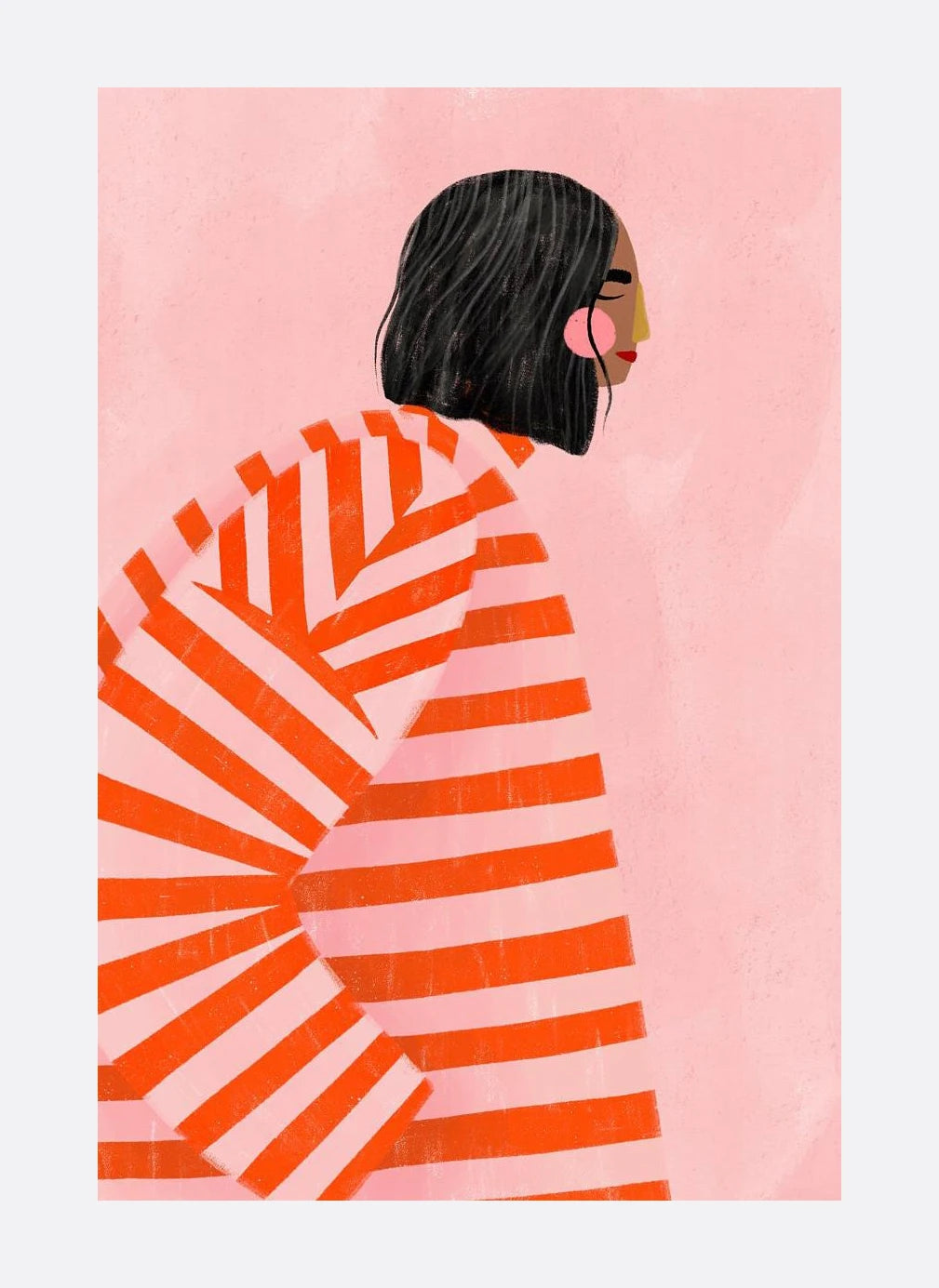 Poésie-Affiche abstraite moderne pour décoration murale