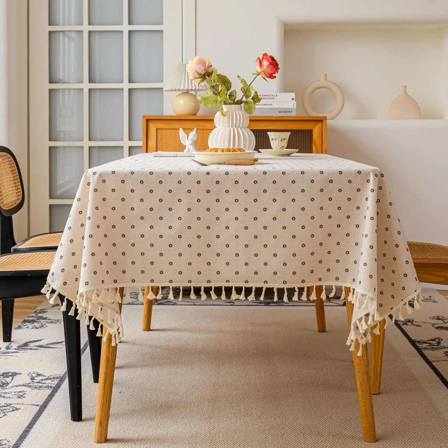 Napoli-Nappe de table rectangulaire – Motifs au choix, style élégant