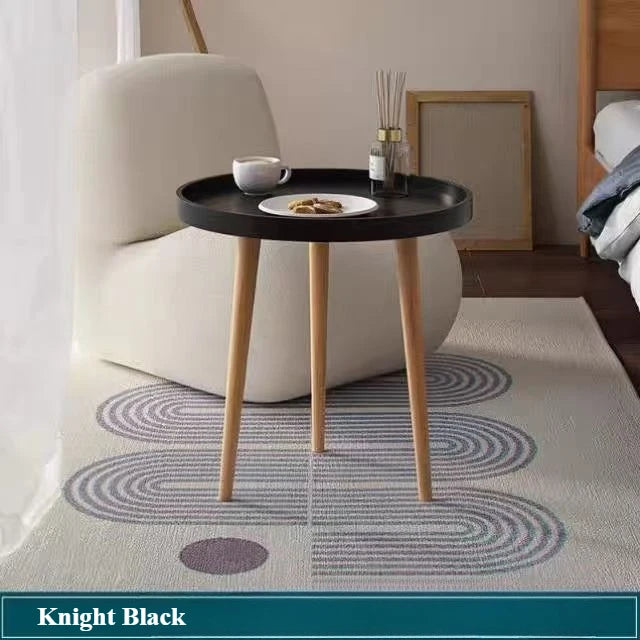 Noé-Table d’appoint ronde style nordique – Élégance minimaliste