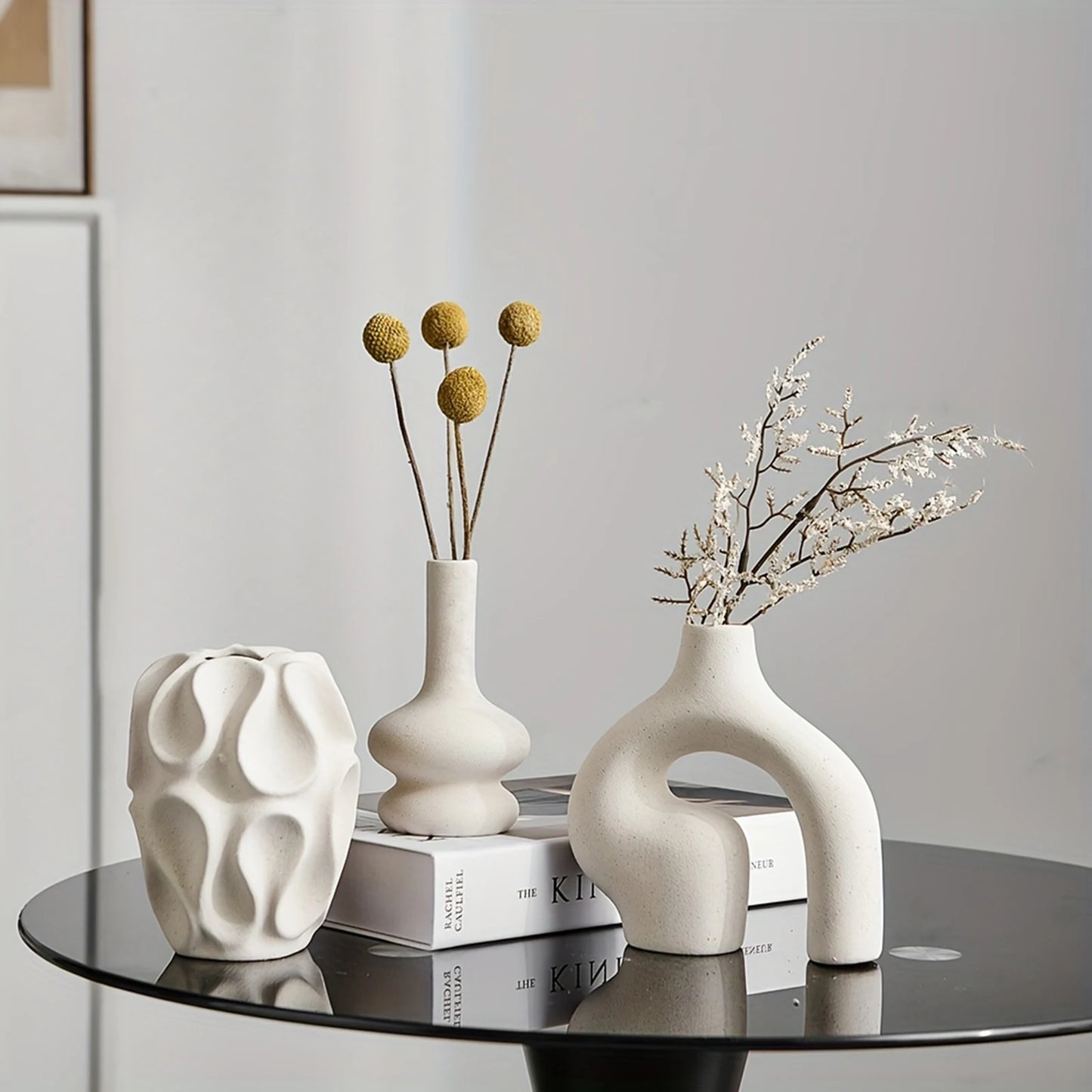 Rico-Trio de vases décoratifs minimalistes