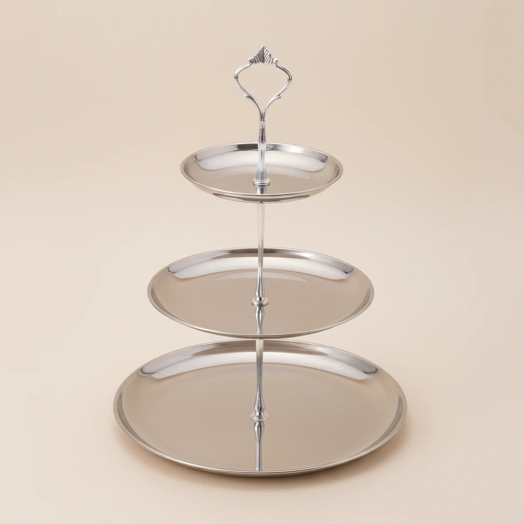 Présentoir à dessert 2 ou 3 niveaux – plateau élégant de présentation