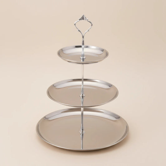 Présentoir à dessert 2 ou 3 niveaux – plateau élégant de présentation