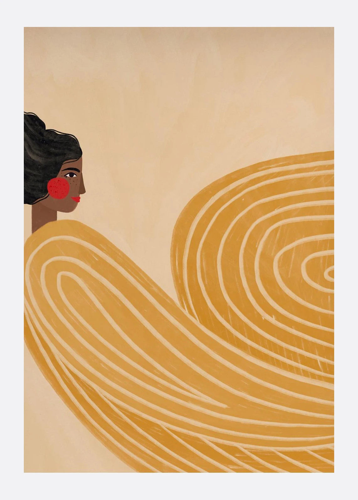 Poésie-Affiche abstraite moderne pour décoration murale