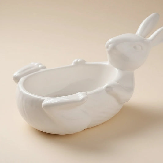 Coupelle design lapin en céramique – bol décoratif original
