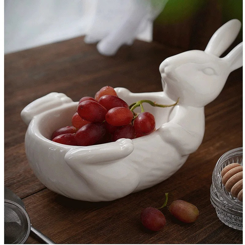 Coupelle design lapin en céramique – bol décoratif original