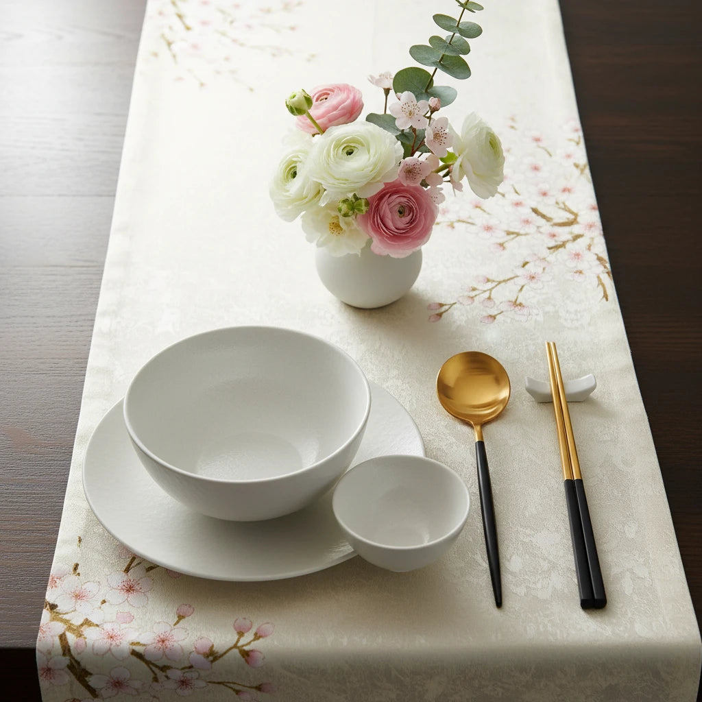 AIy-Set de couverts japonais en acier inoxydable – design élégant
