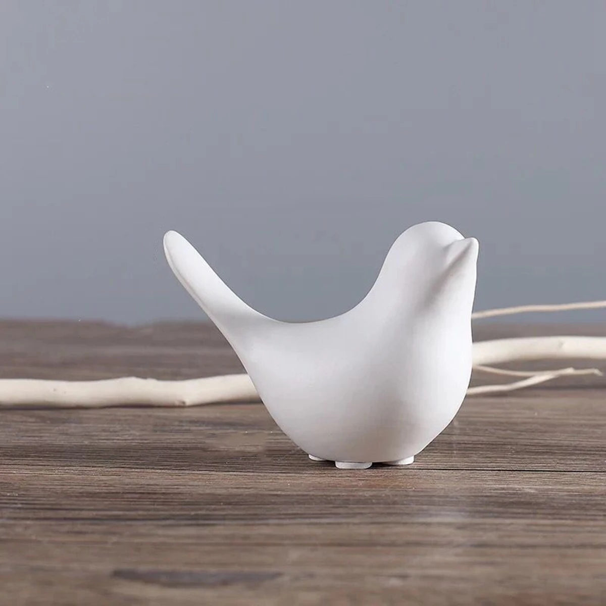 Sculpture d’oiseau en céramique – Décoration moderne