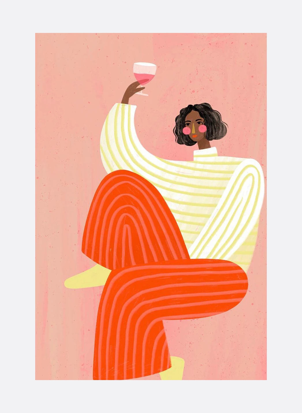 Poésie-Affiche abstraite moderne pour décoration murale