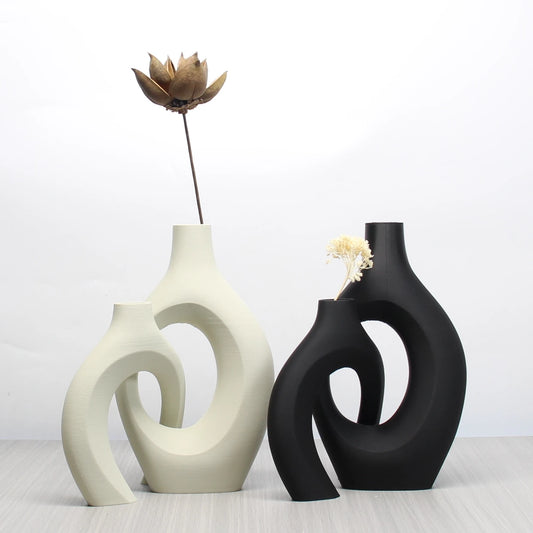 Erin-Lot de vases design modernes – Décoration minimaliste intérieur