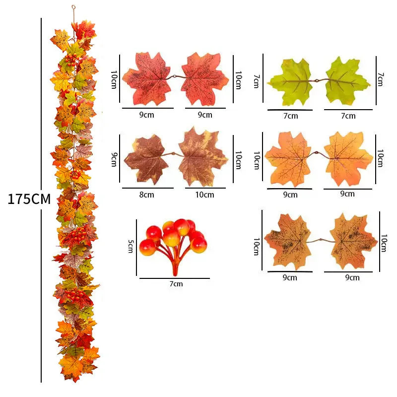 Feuillage d’Automne Décoratif – Feuilles d’Érable
