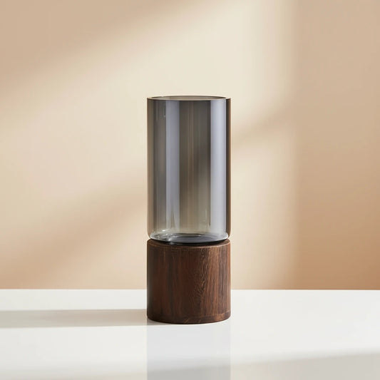 Flora-Vase décoratif en verre – Design élégant et contemporain