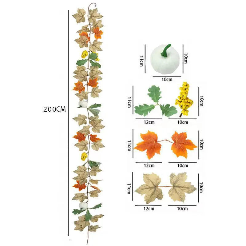 Feuillage d’Automne Décoratif – Feuilles d’Érable