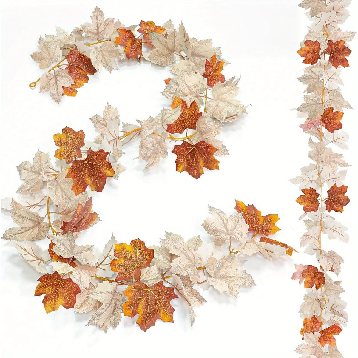 Guirlande de feuilles d’érable – Décoration d’automne