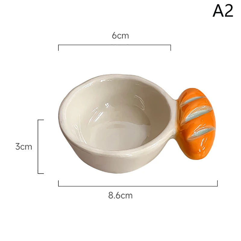 Bretz-Coupelle Apéritive Pain & Bretzel en Céramique