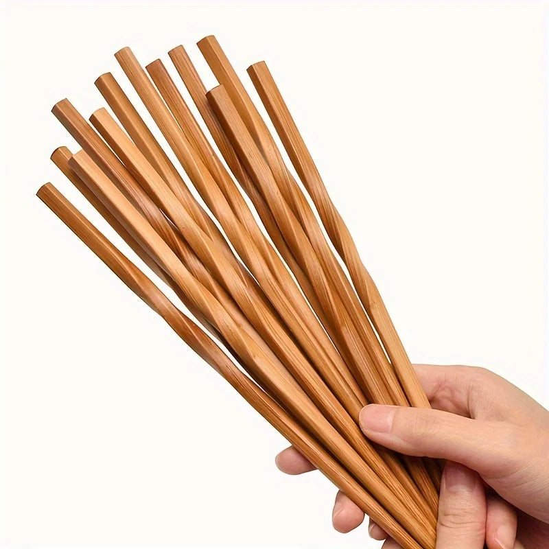 Kimy-Set de baguettes en bambou élégantes-Art de la table asiatique