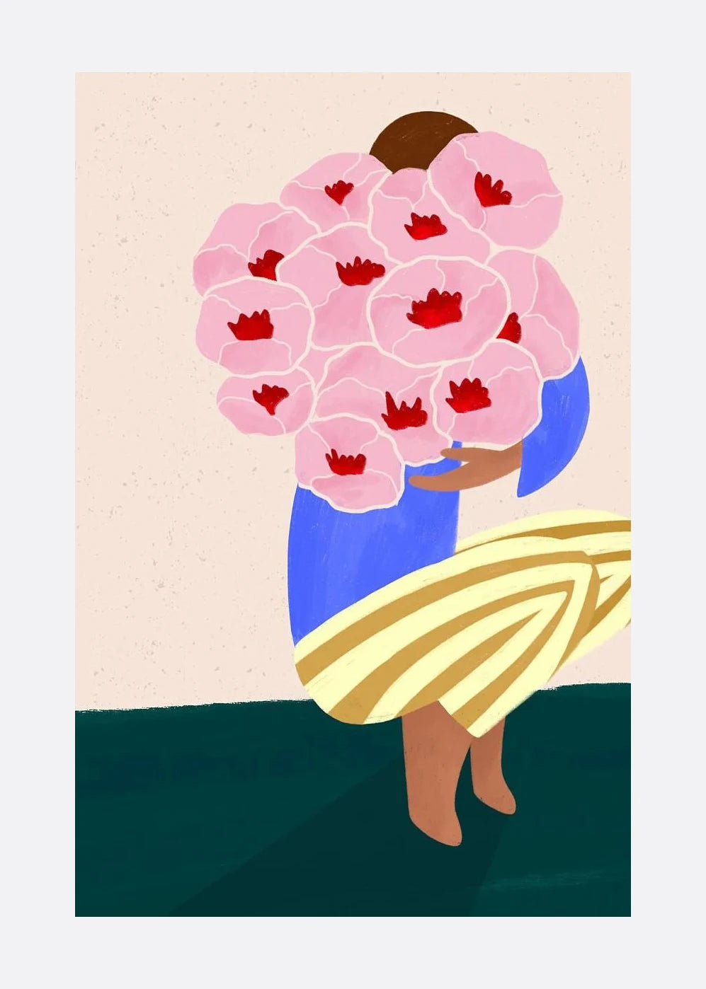 Poésie-Affiche abstraite moderne pour décoration murale