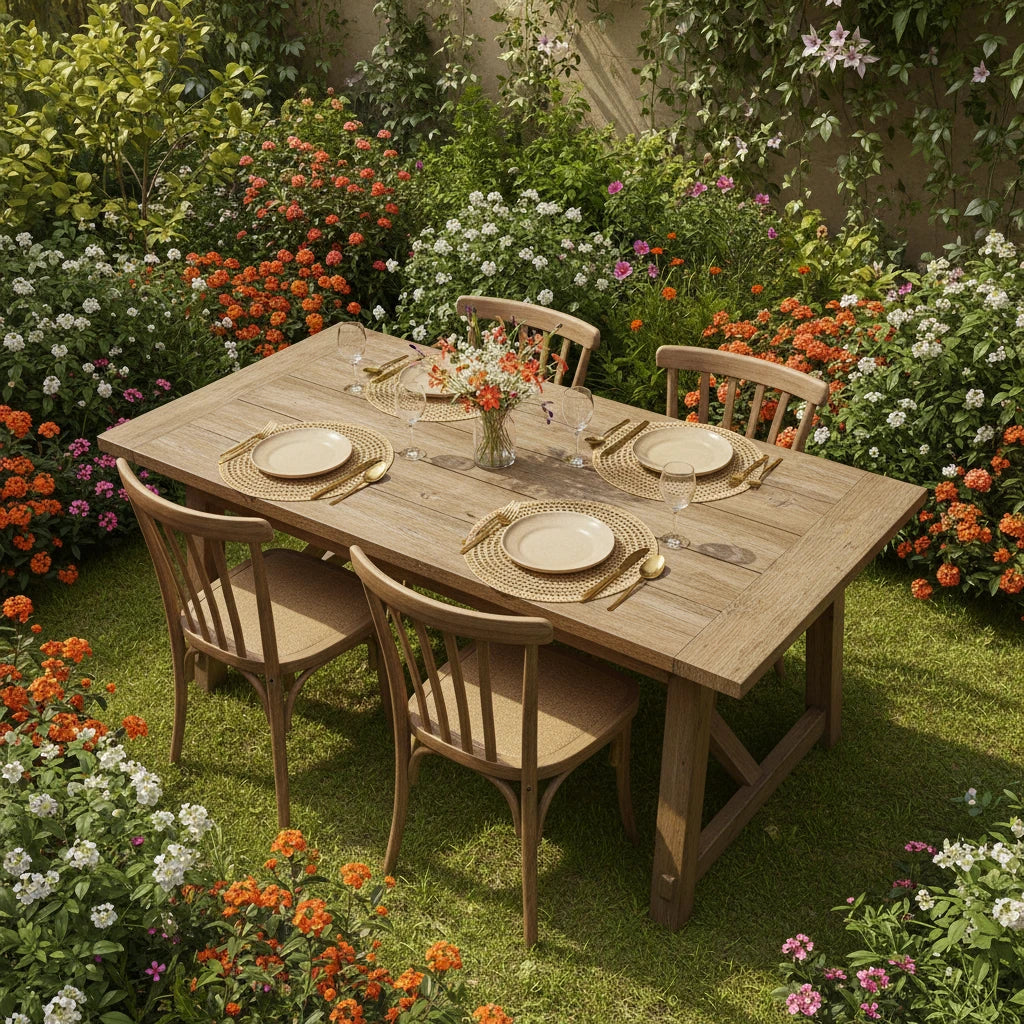 Roll-Sets de table ronds en fibres naturelles – Lot de 4 ou 6
