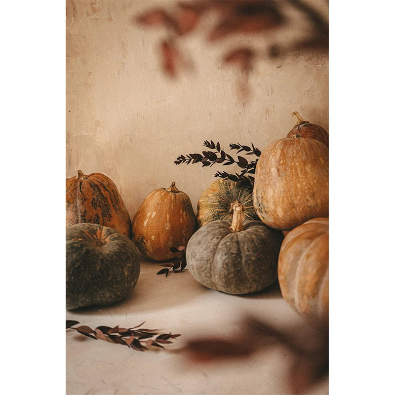 Peinture sur Toile Imprimée de Feuilles Jaunes d'Automne, Vue d'Automne, Paysage, Affiche d'Halloween, Image de Salon, Décoration de Maison