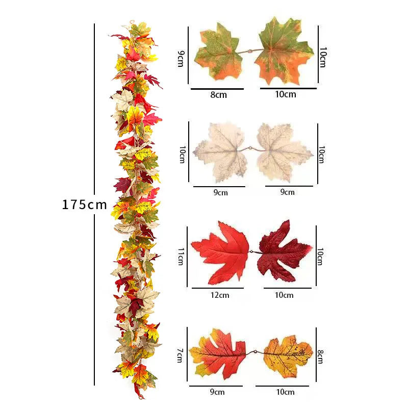 Feuillage d’Automne Décoratif – Feuilles d’Érable