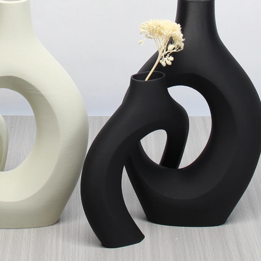 Erin-Lot de vases design modernes – Décoration minimaliste intérieur