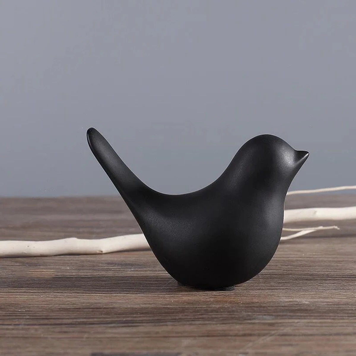 Sculpture d’oiseau en céramique – Décoration moderne