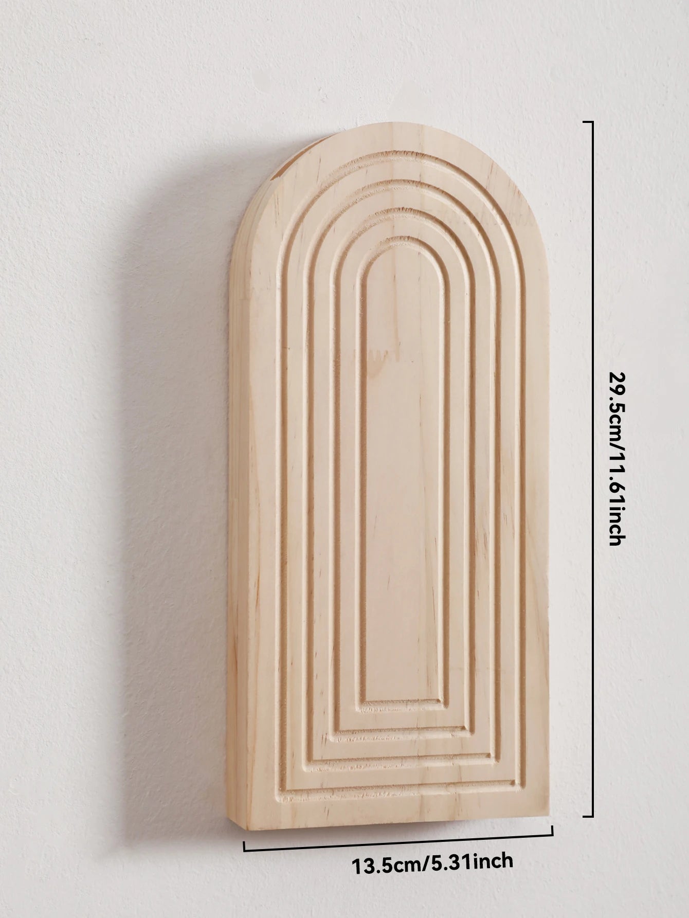 Fuita-Vase mural en bois bohème – décoration murale naturelle (à l’unité ou en lot de 2)