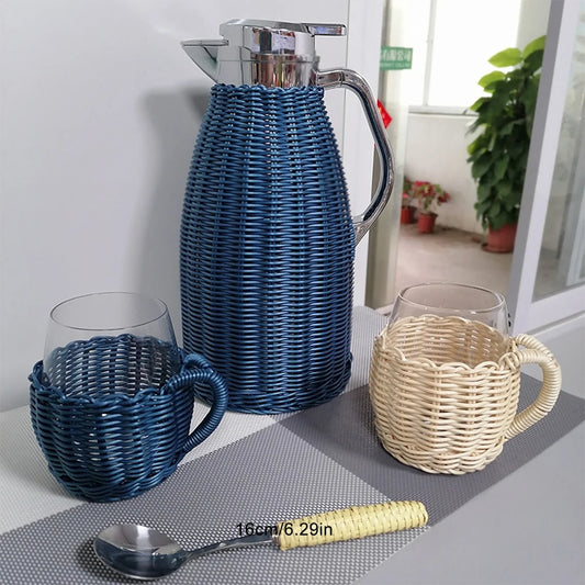 Carafe Isotherme Tressée Élégance