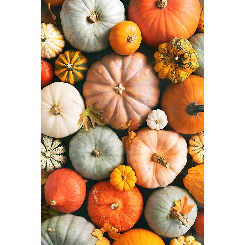 Peinture sur Toile Imprimée de Feuilles Jaunes d'Automne, Vue d'Automne, Paysage, Affiche d'Halloween, Image de Salon, Décoration de Maison