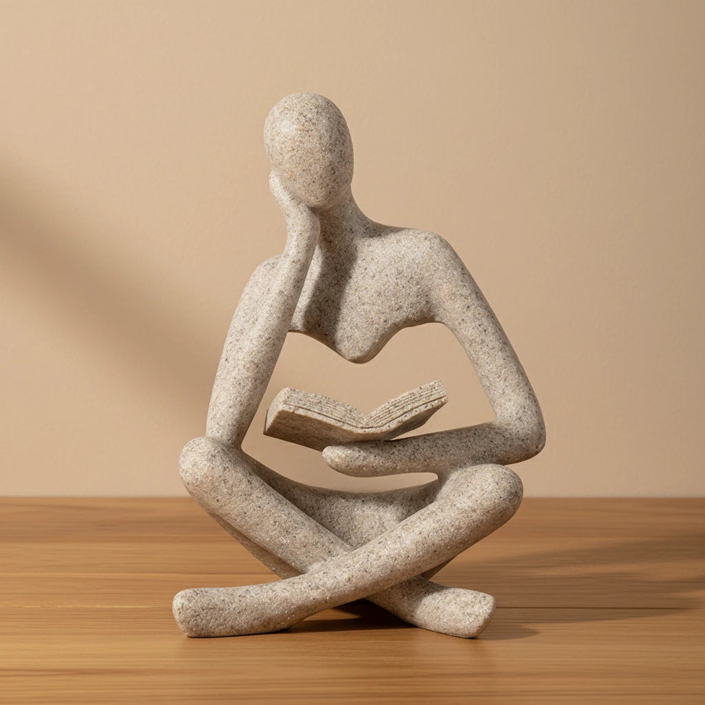 Arthis-Statue décorative en résine – Silhouette artistique minimaliste