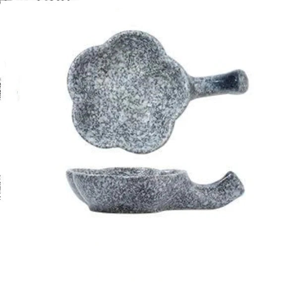 Fleura-Coupelles à sauce en céramique – Élégance japonaise minimaliste