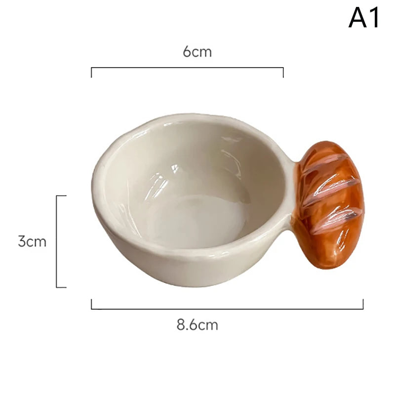 Bretz-Coupelle Apéritive Pain & Bretzel en Céramique