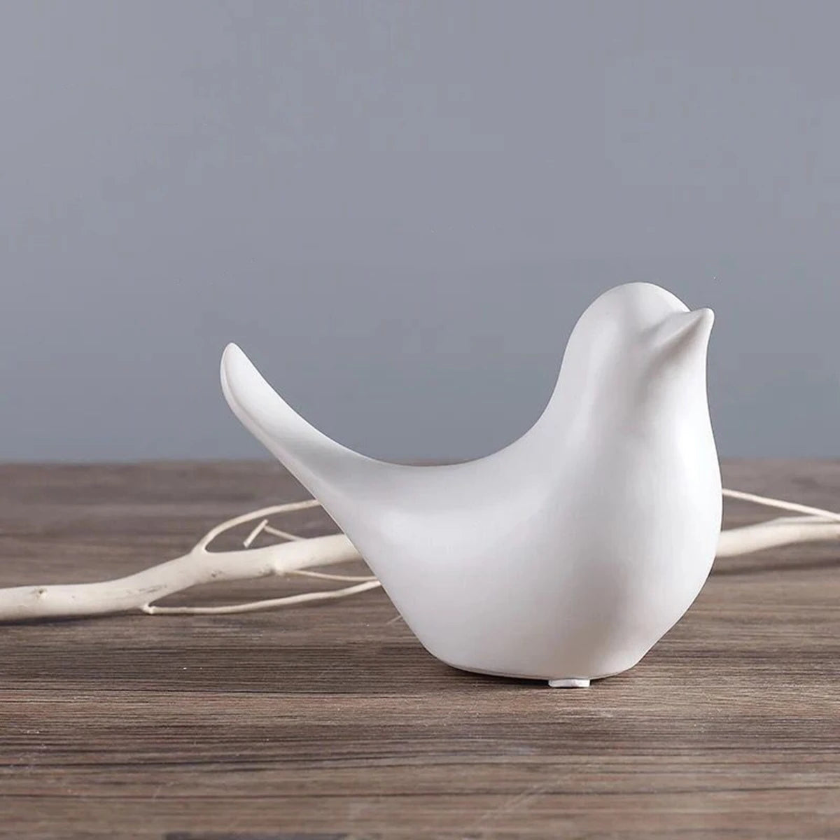 Sculpture d’oiseau en céramique – Décoration moderne