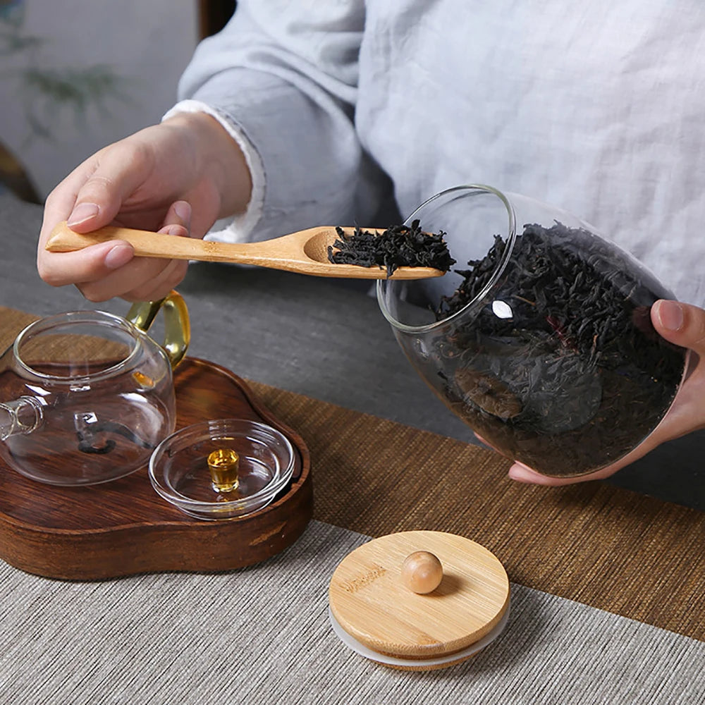 Pura-Pot à condiments en céramique motif floral