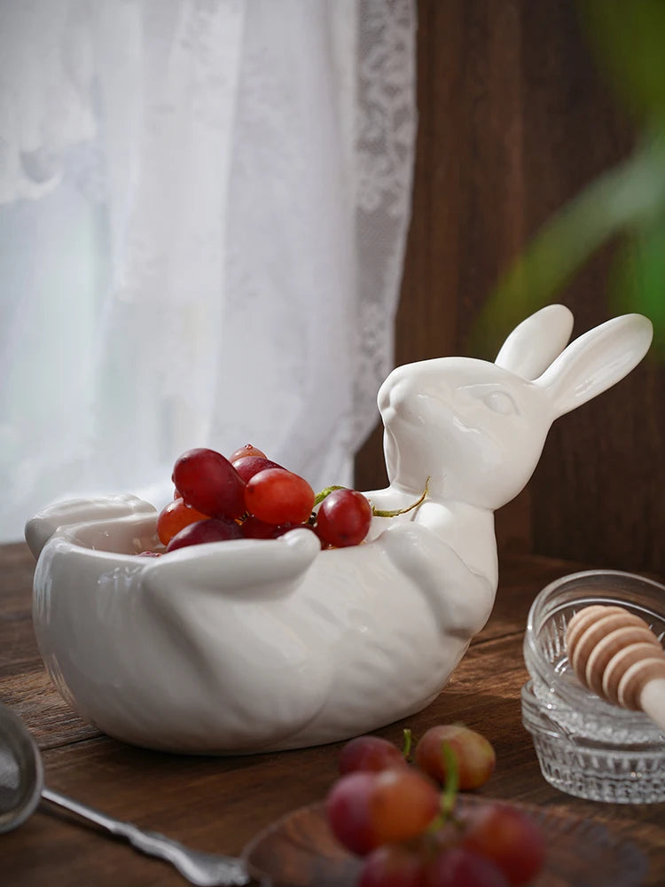Coupelle design lapin en céramique – bol décoratif original