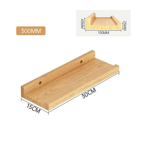Sandy-Étagère murale flottante en bois