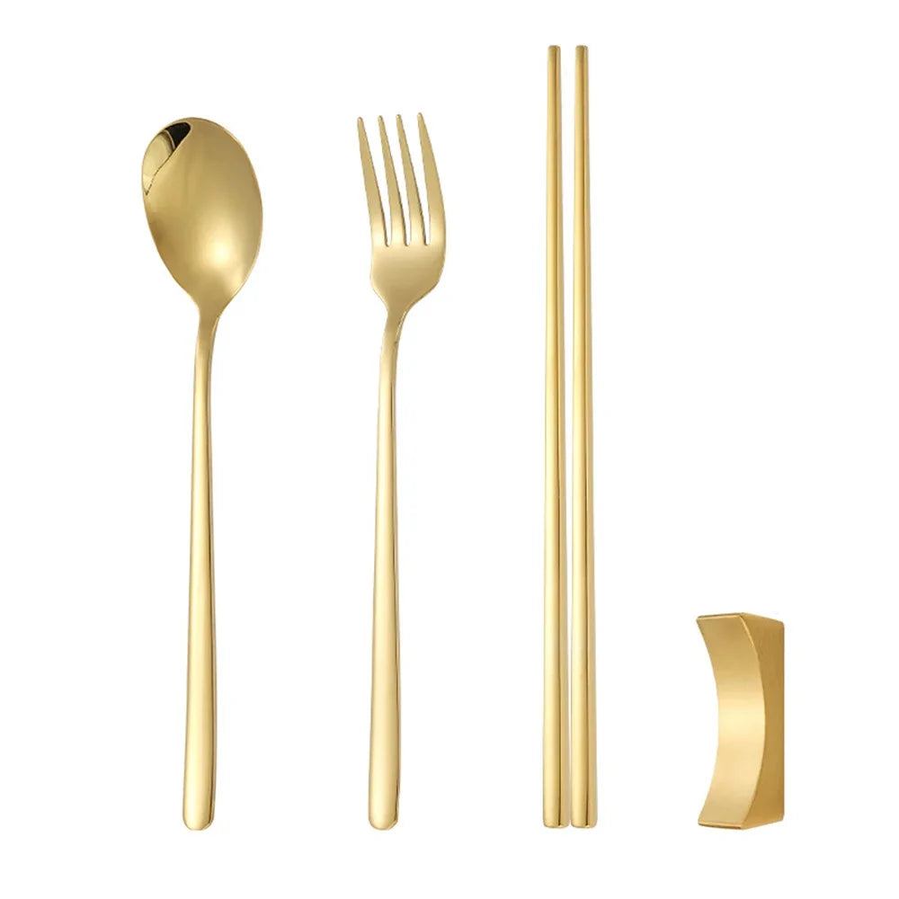 Canton-Service de couverts design en acier inoxydable – finition miroir